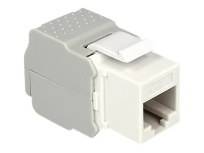 DELOCK Keystone RJ45> LSA Cat.6 UTP weis