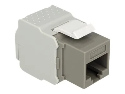 DELOCK Keystone RJ45> LSA Cat.6 UTP grau