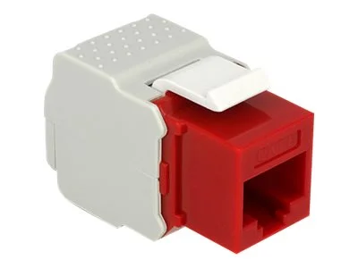 DELOCK Keystone RJ45 > LSA Cat.6 UTP rot