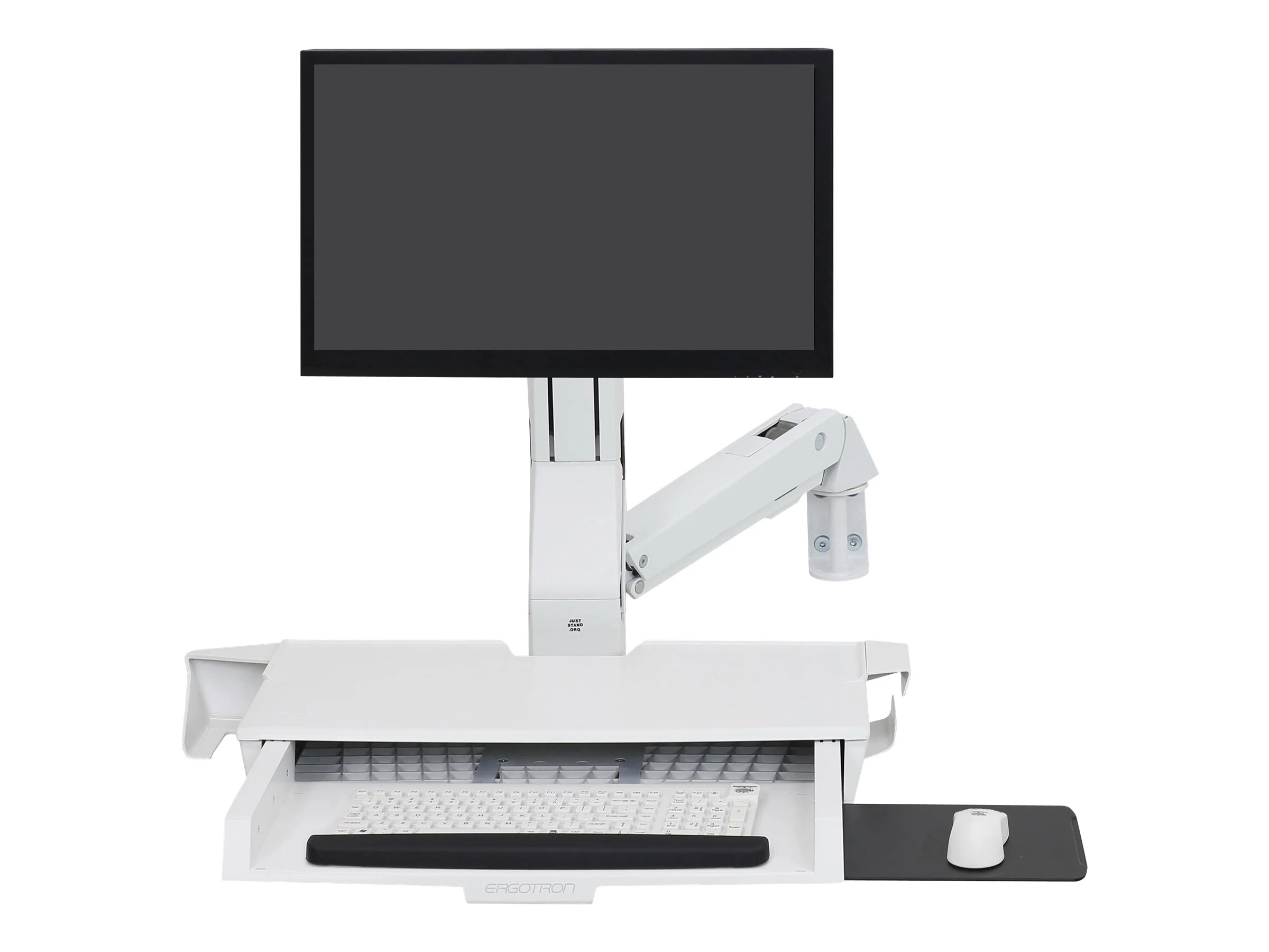 ERGOTRON StyleView Sit-Stand Combo White