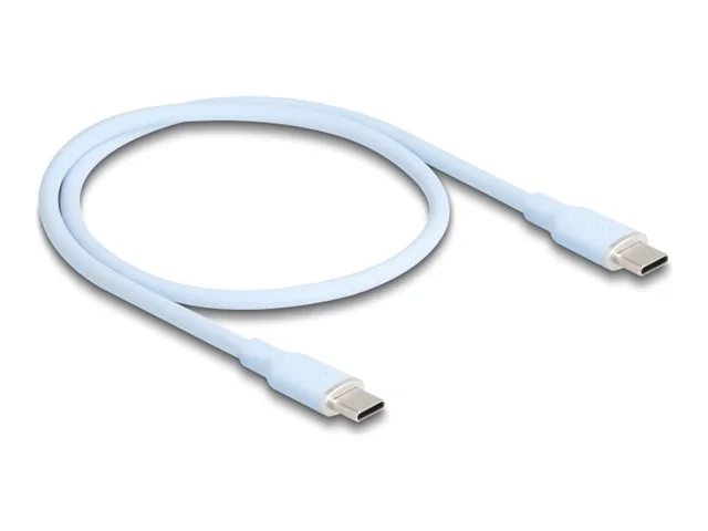 DELOCK USB 2.0 Kabel Type-C 0,5m blau