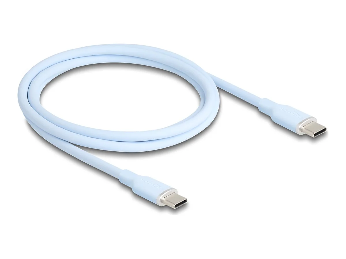 DELOCK USB 2.0 Kabel Type-C 1m blau