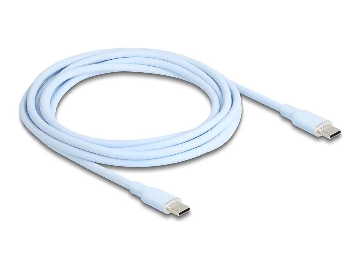 DELOCK USB 2.0 Kabel Type-C 2,5m blau
