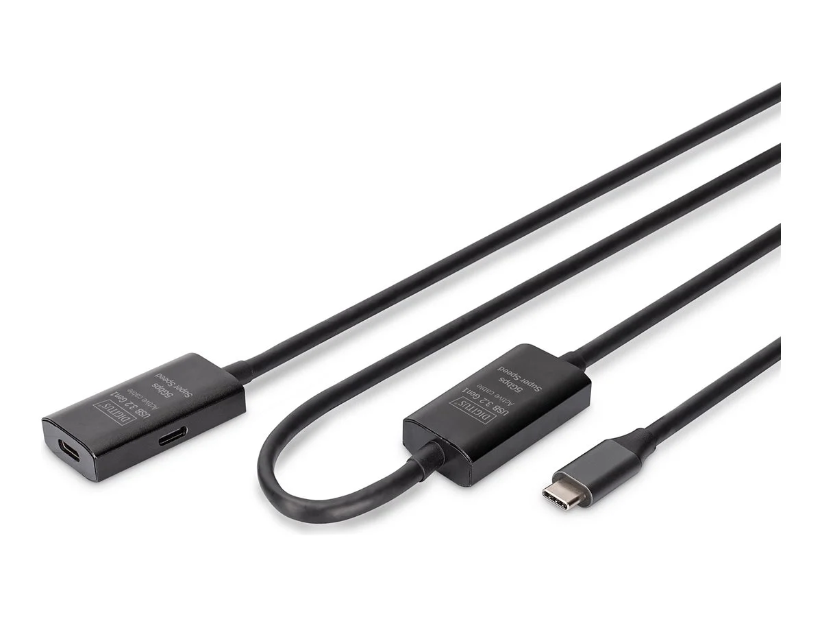 DIGITUS Active USB-C Extension Cable 10m
