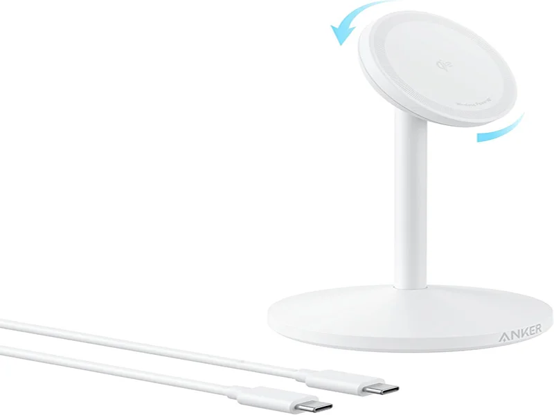 ANKER MagGo Wireless Charger Stand white