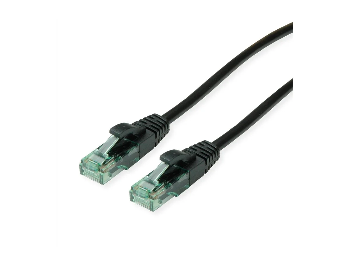 ROLINE RM Patchkabel Kat.6A UTP sw 1,5m