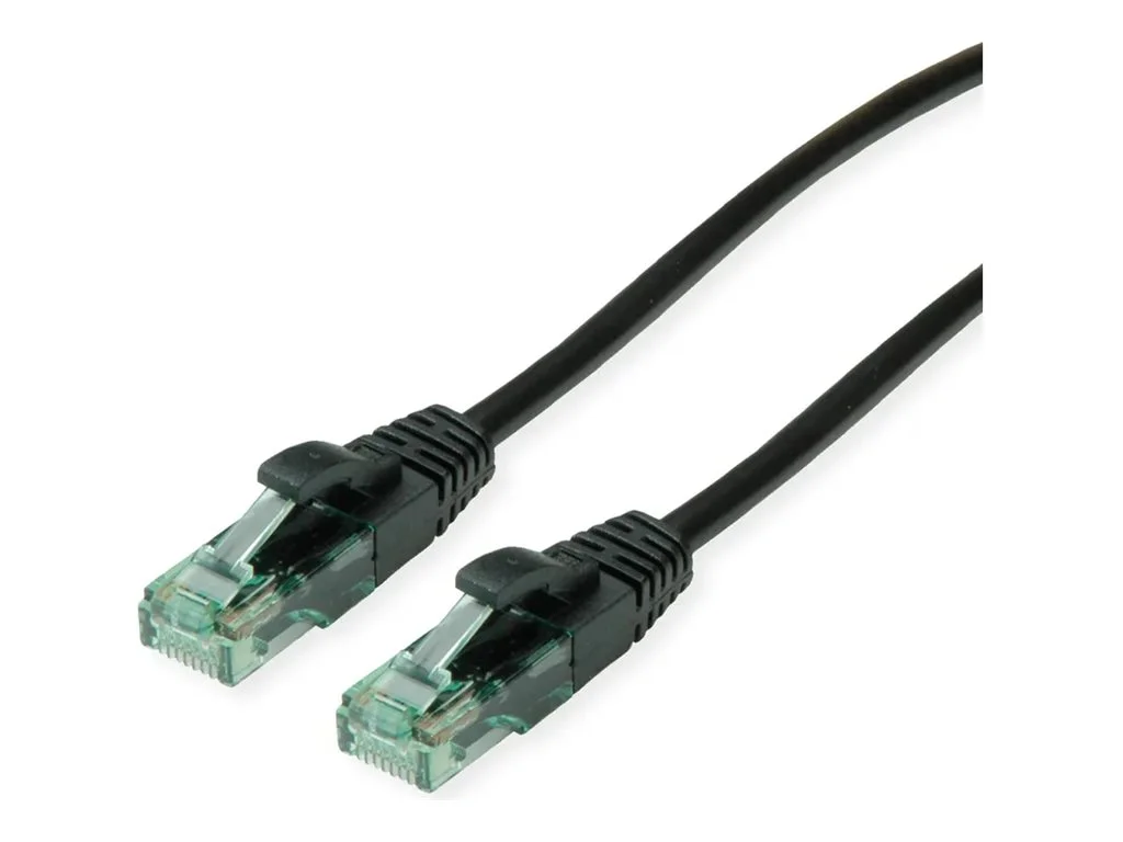 ROLINE RM Patchkabel Kat.6A UTP sw 10m