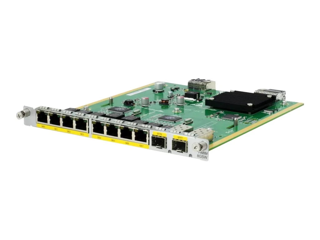 HPE FlexNetwork MSR HMIM Module 8-port