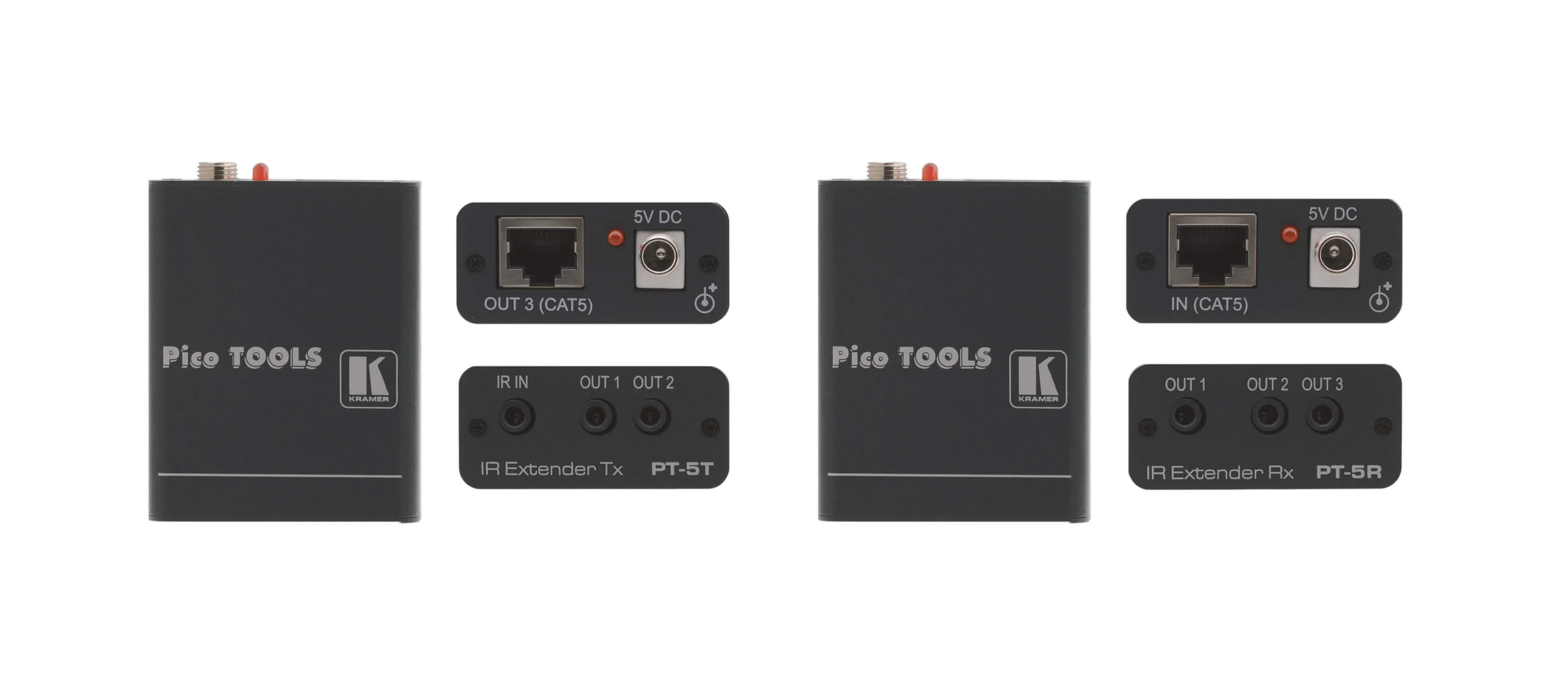 PT-5R/T – IR-Extender und -Repeater