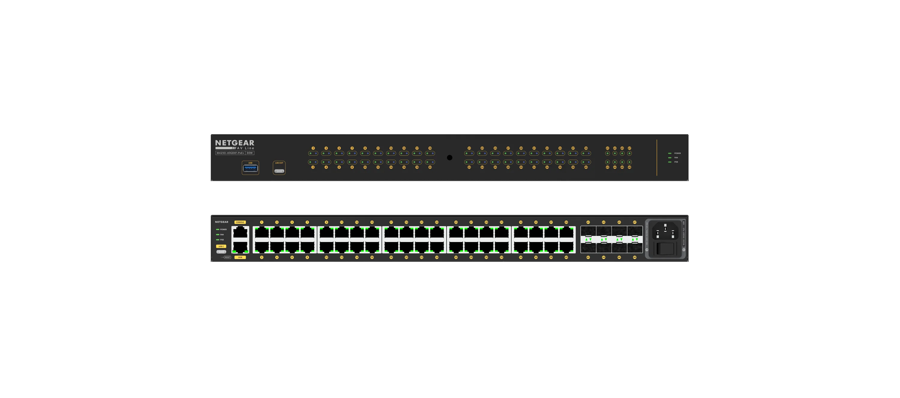 M4250-40G8XF-PoE+ – 