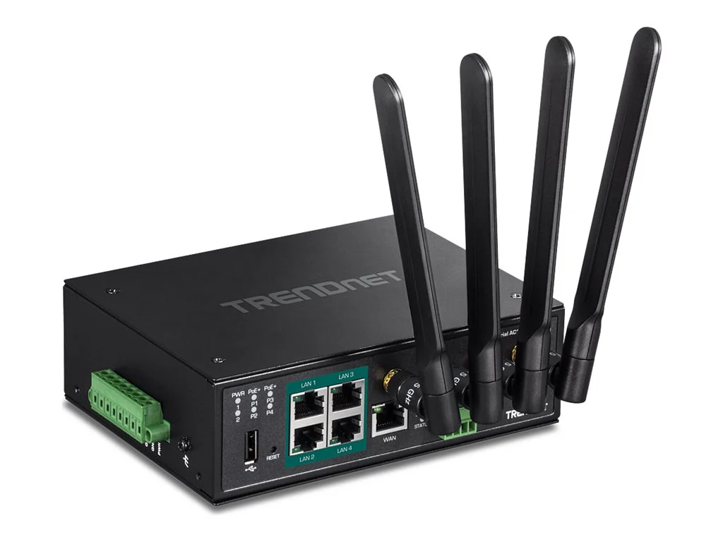 TRENDNET TI-WP100 Industrial PoE+ Router