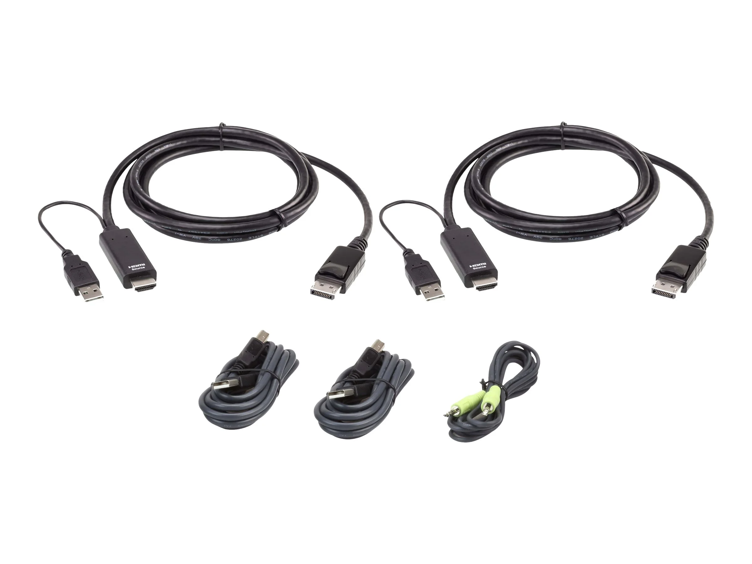 ATEN 2L-7D02UHDPX5 HDMI zu DP KVM