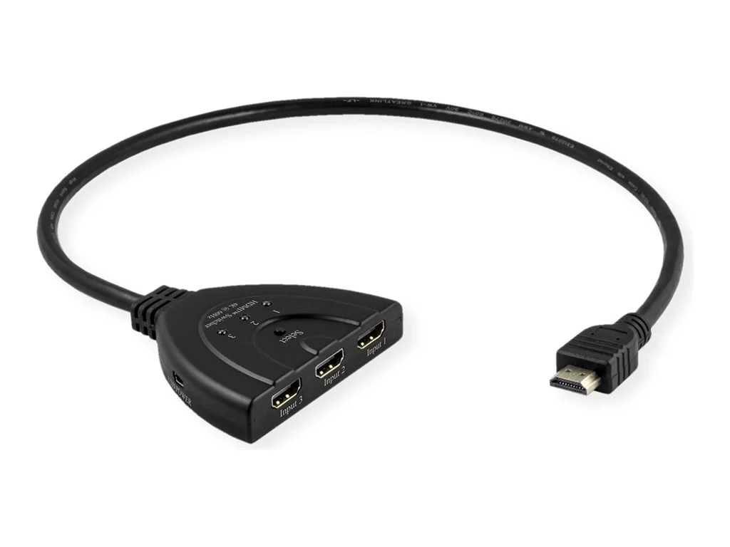 VALUE 4K HDMI Switch 3-fach