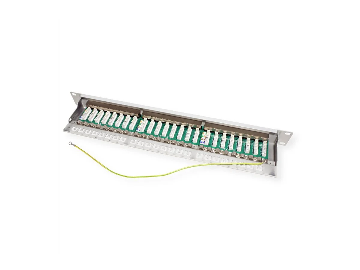VALUE Kat.6A Class EA 19 Patchpanel 24 P