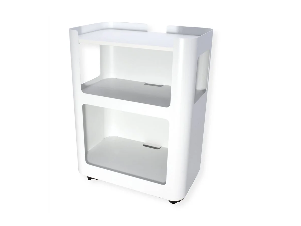 VALUE Mobiler und offener Schrank weiss