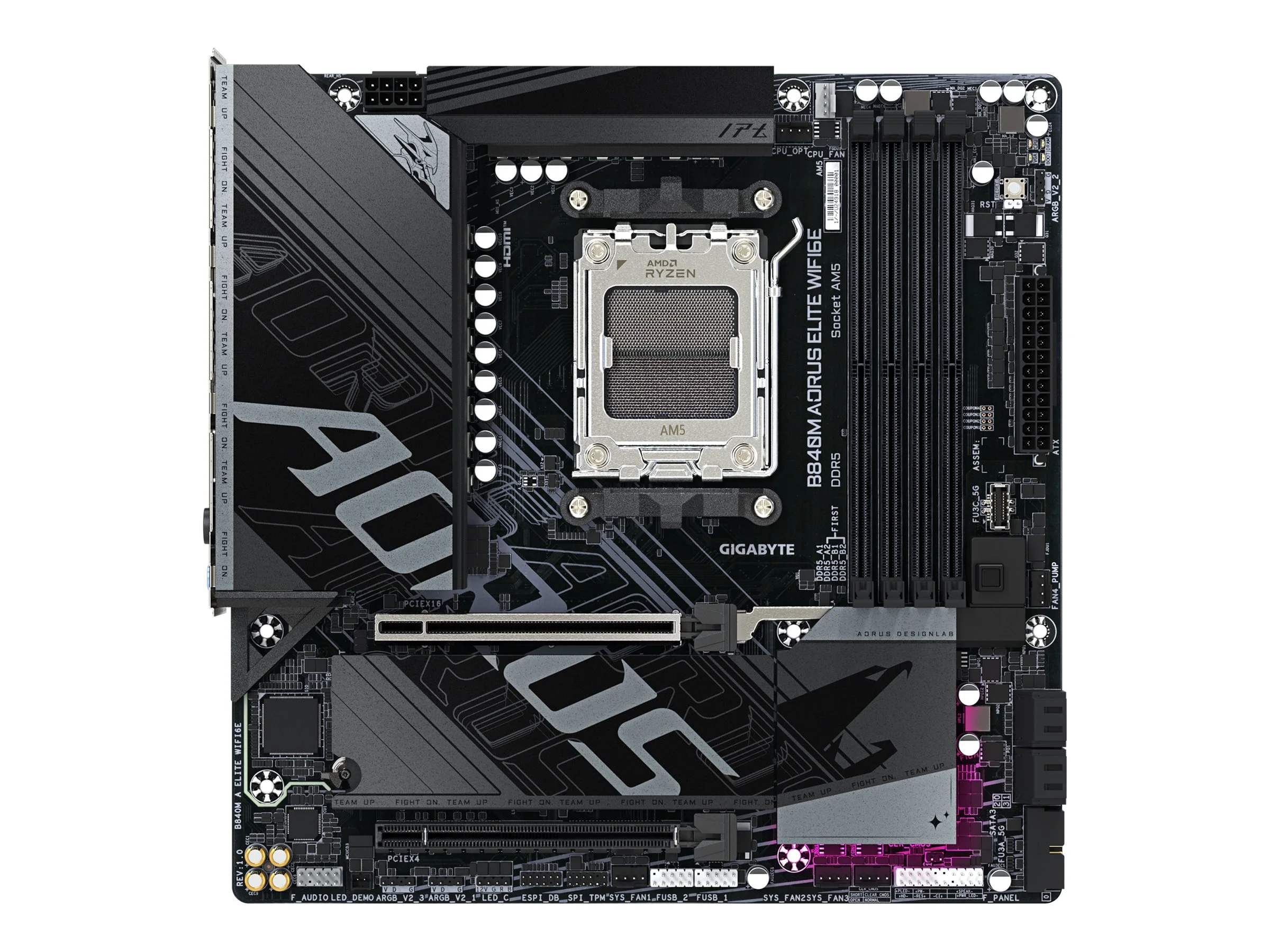 GIGABYTE B840M AORUS ELITE WIFI6E AM5