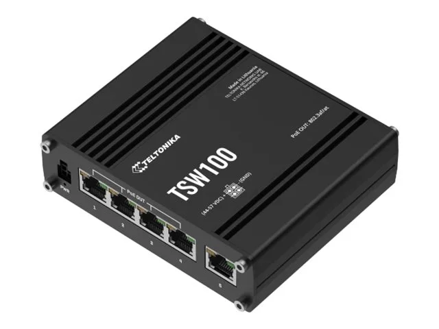 TELTONIKA NETWORKS TSW100 PoE+ Ethernet