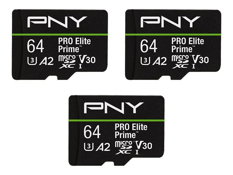 PNY microSD Pro Elite Prime 64GB TripleP