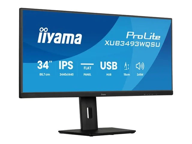 IIYAMA XUB3493WQSU-B6 86,36cm UW IPS