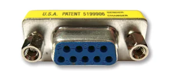 AD-D9F/D9F – 9−Pin Sub−D (DB9) Buchse auf 9−Pin Sub−D (DB9) Buchse (Gender Changer) 10er Packung