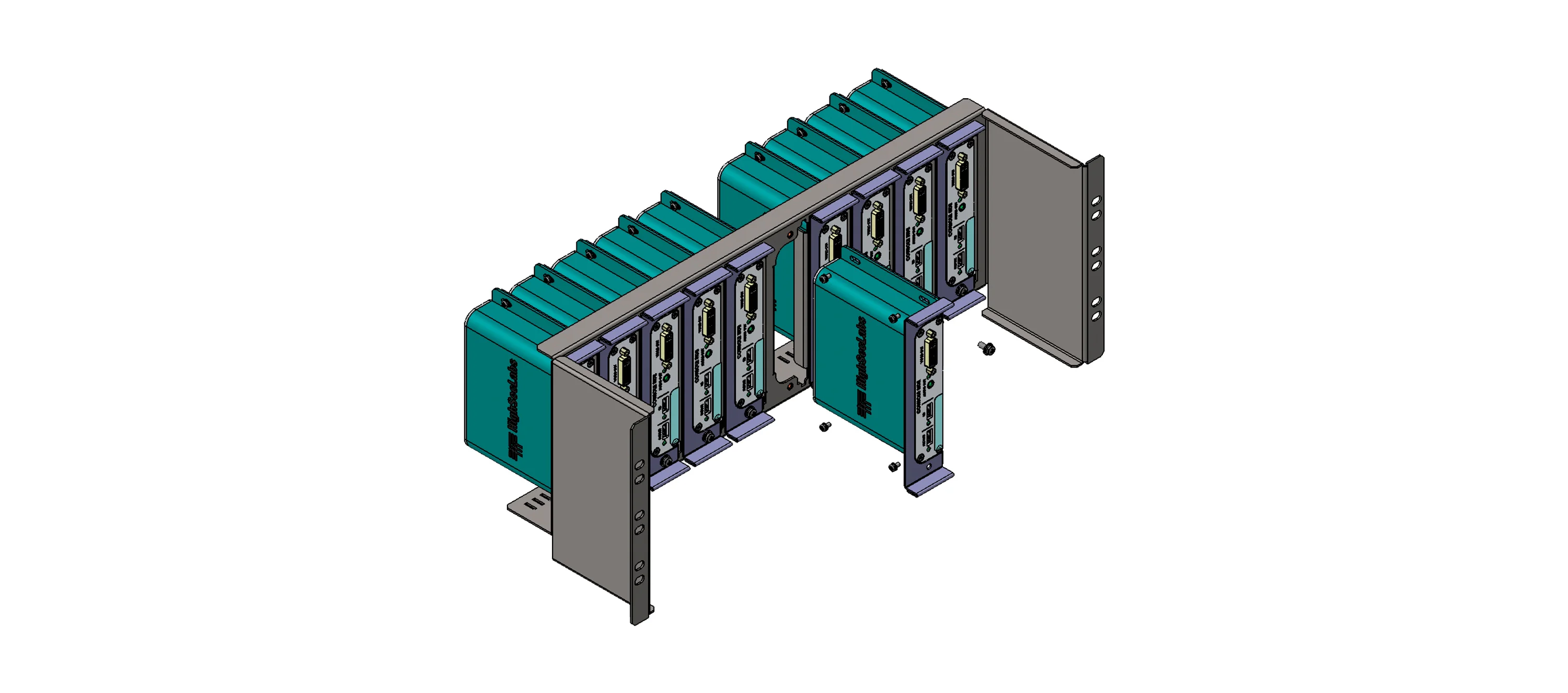 RK-4U-HKS-10 – HighSecLabs 4 HE Rackmontagesatz