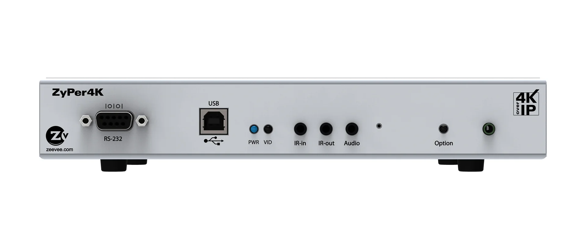 Z4KDPENCF3U – ZyPer4K Extended HDMI 2.0 & Display Port Fiber Encoder with USB