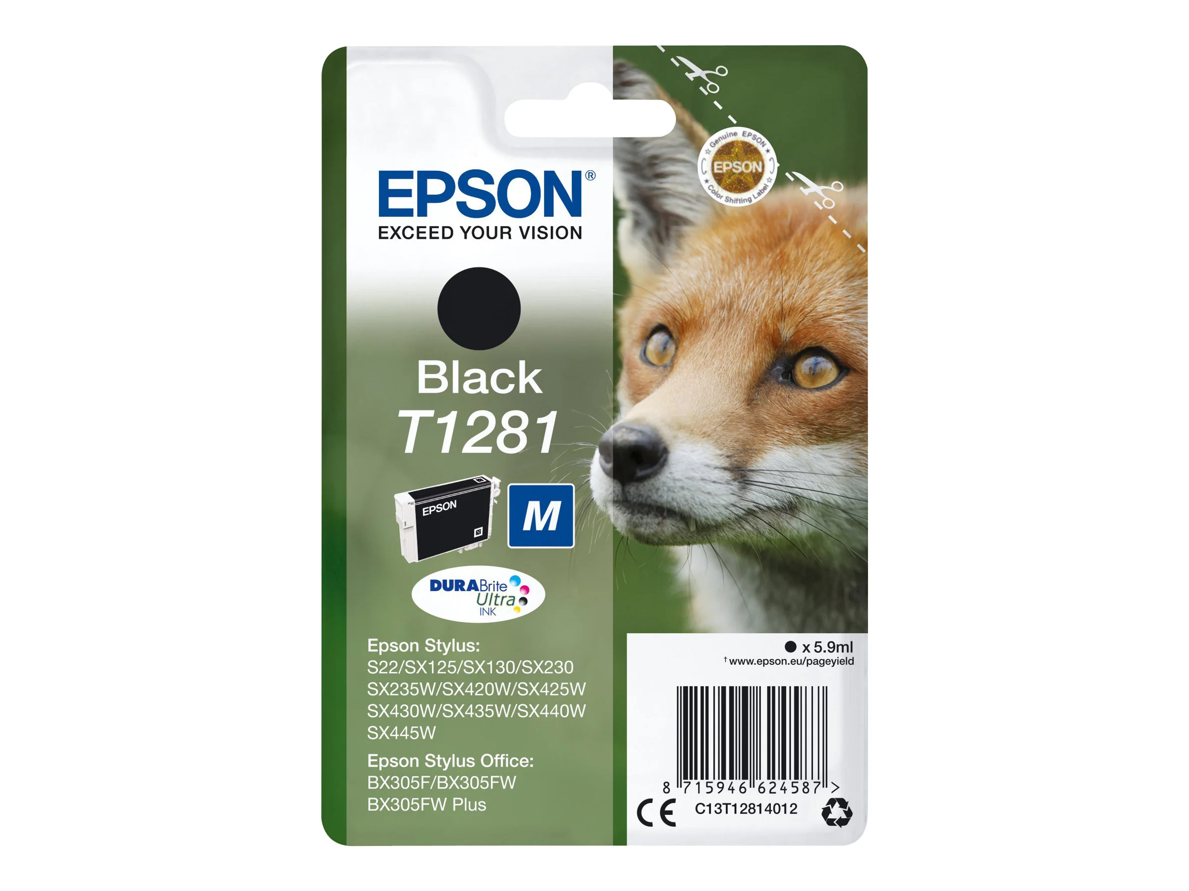 EPSON 6LB T1281 ink cartridge Black