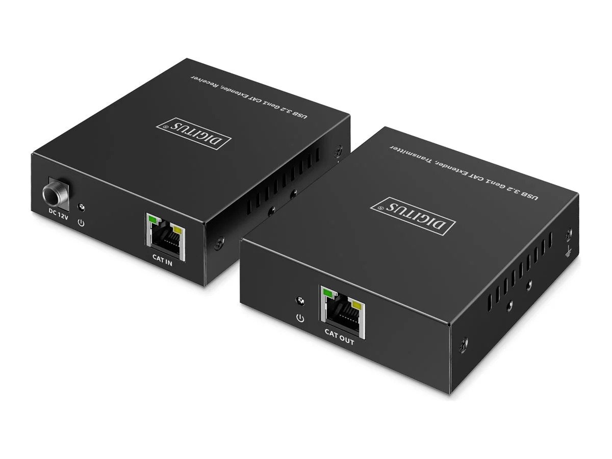 DIGITUS USB 3.2 Gen1 CAT Extender 5 Gbps