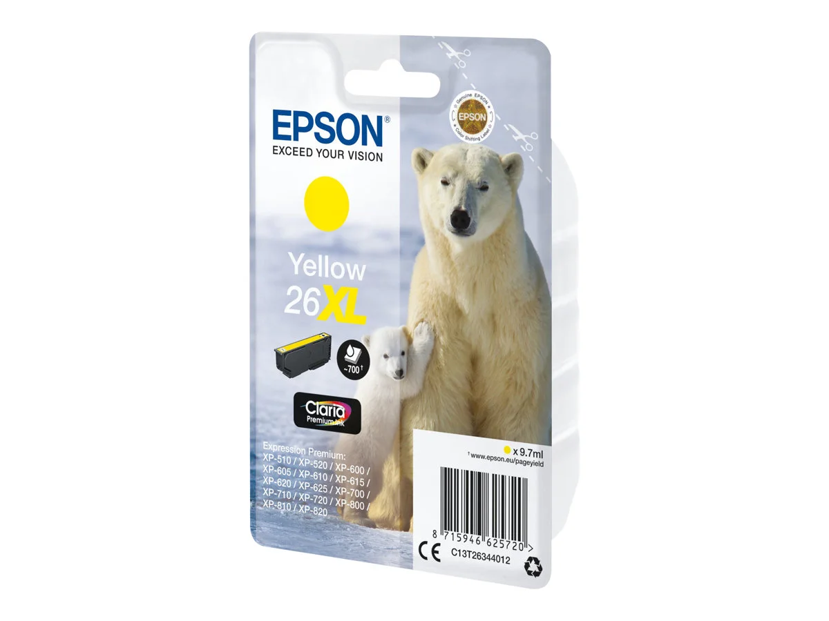 EPSON 3LB 26XL ink cartridge yellow