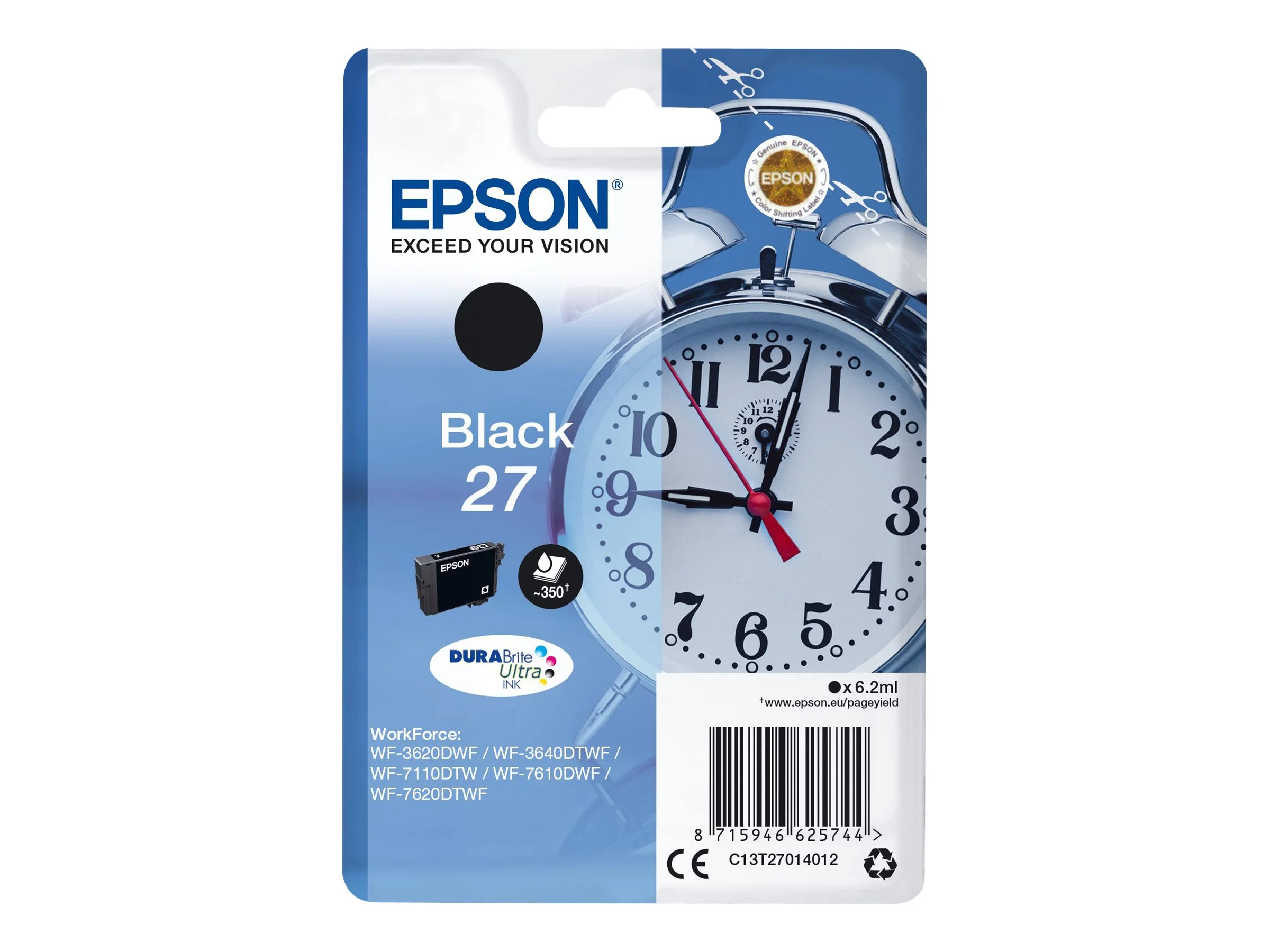 EPSON 6LB 27 ink cartridge black