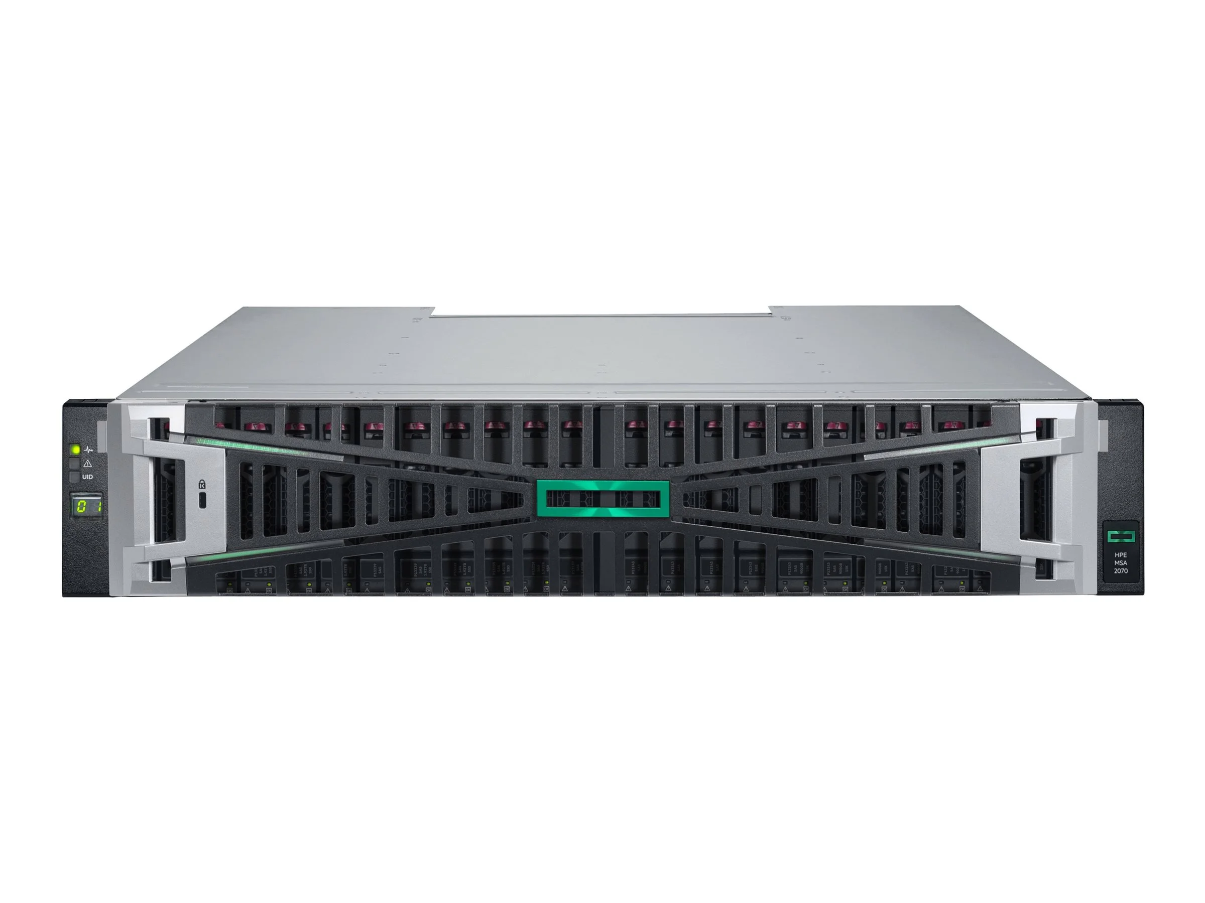 HPE MSA 2070 SFF iSCSI 12x1.92T Array