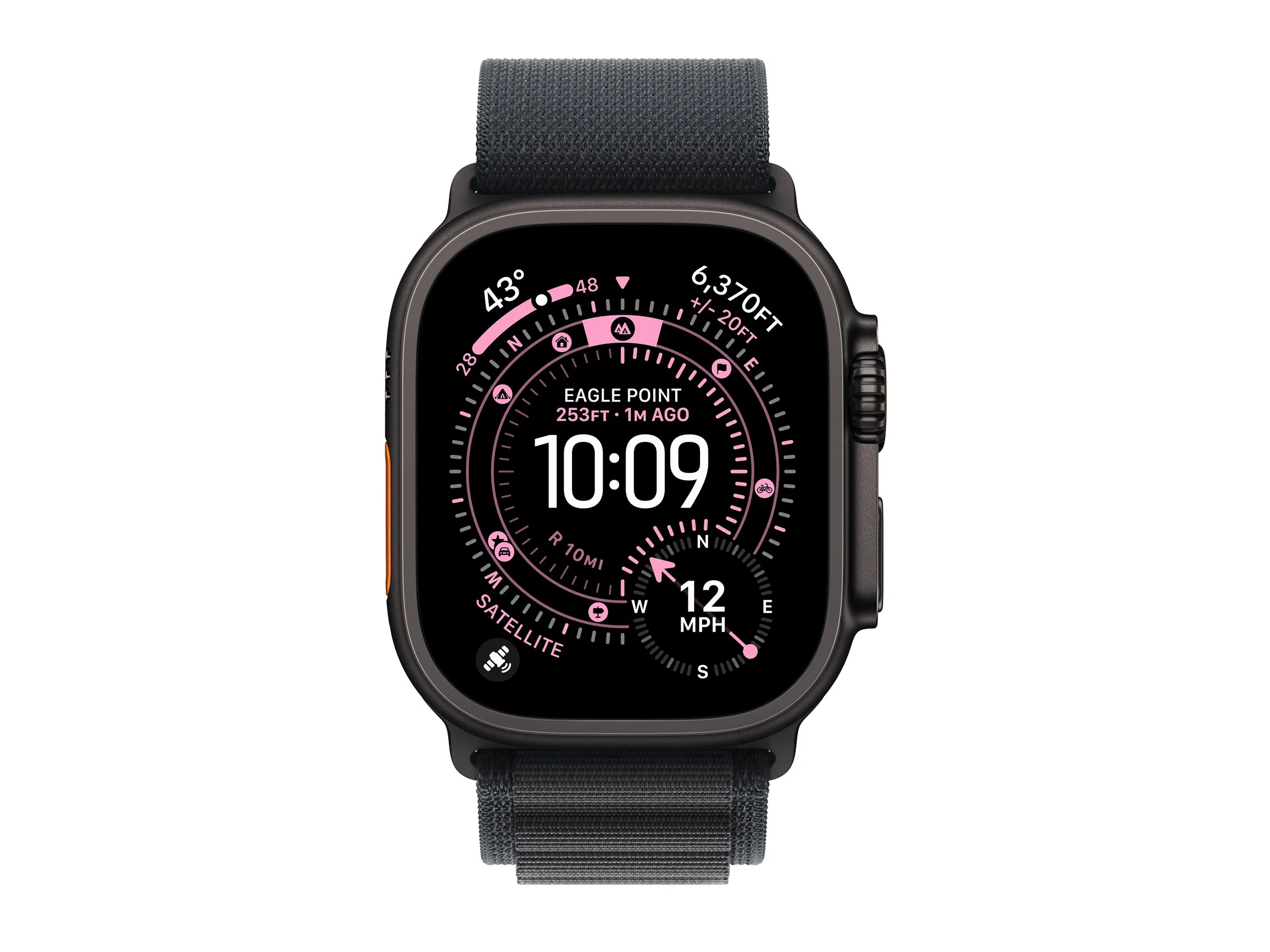 APPLE WATCH ULTRA3 49 BK TI BK ALP M-FGN