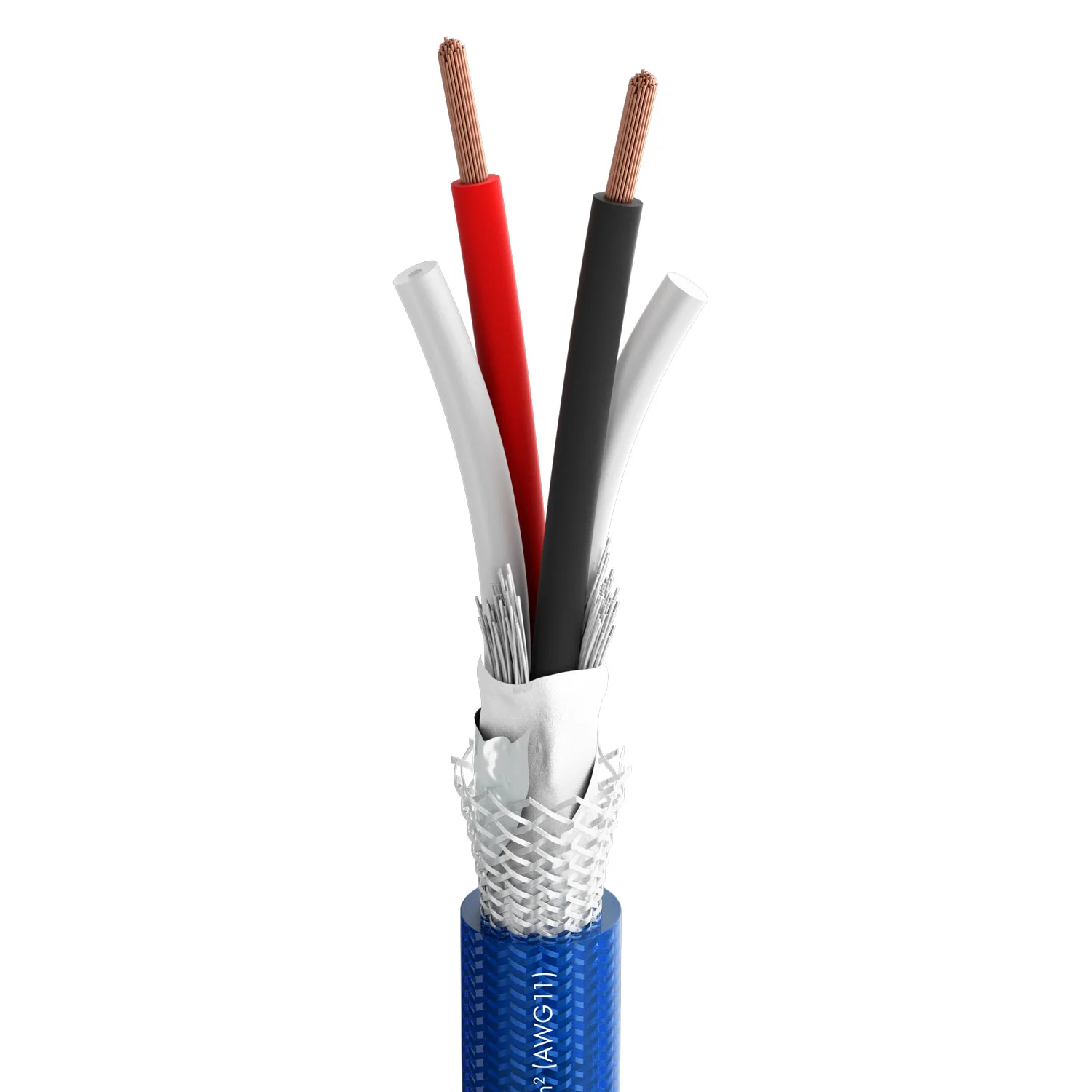 DUAL BLUE Speakercable / bl