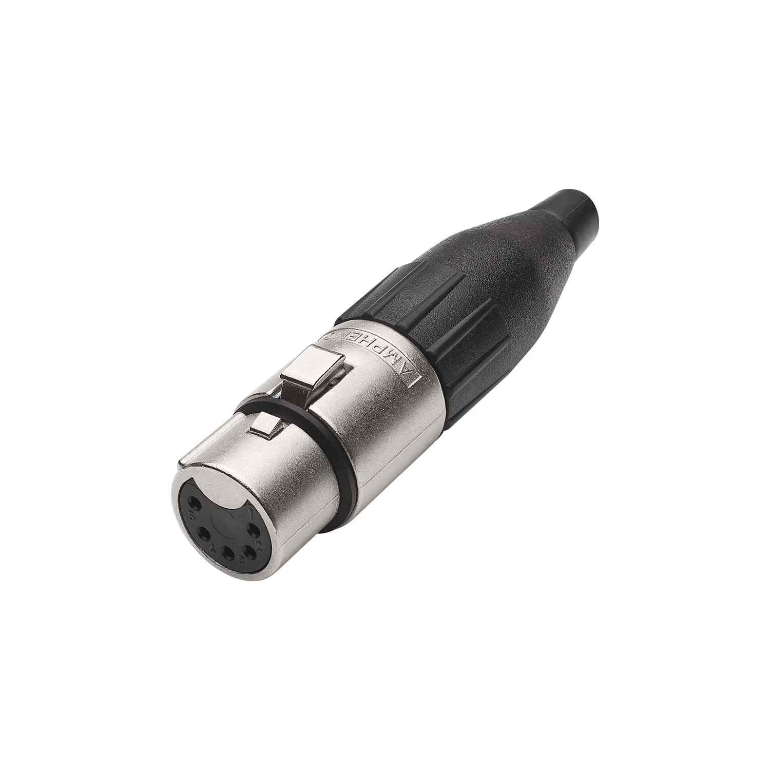 Amphenol Kabelbuchse, 5-pol, nickel