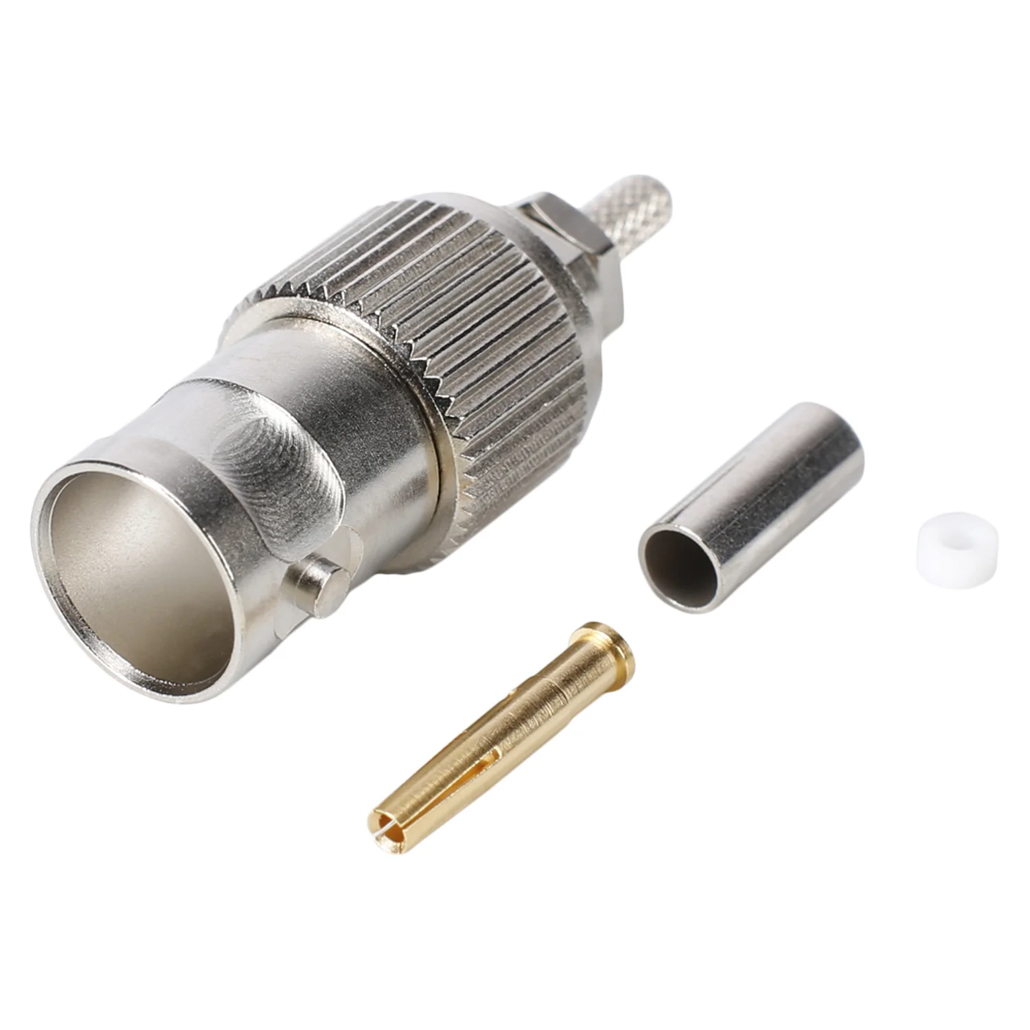 BNC-Crimpbuchse 75 Ohm 0.3mm/1.8mm