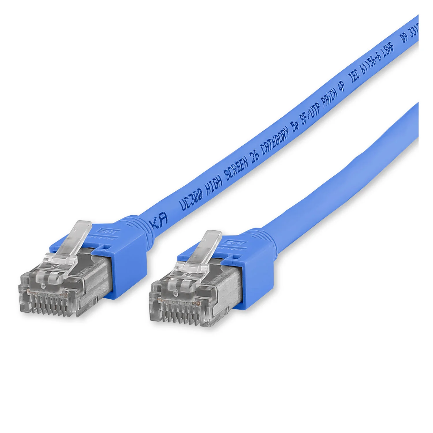 TPC CAT.5E/HIROSE RJ45<>RJ45 blau  3,00m