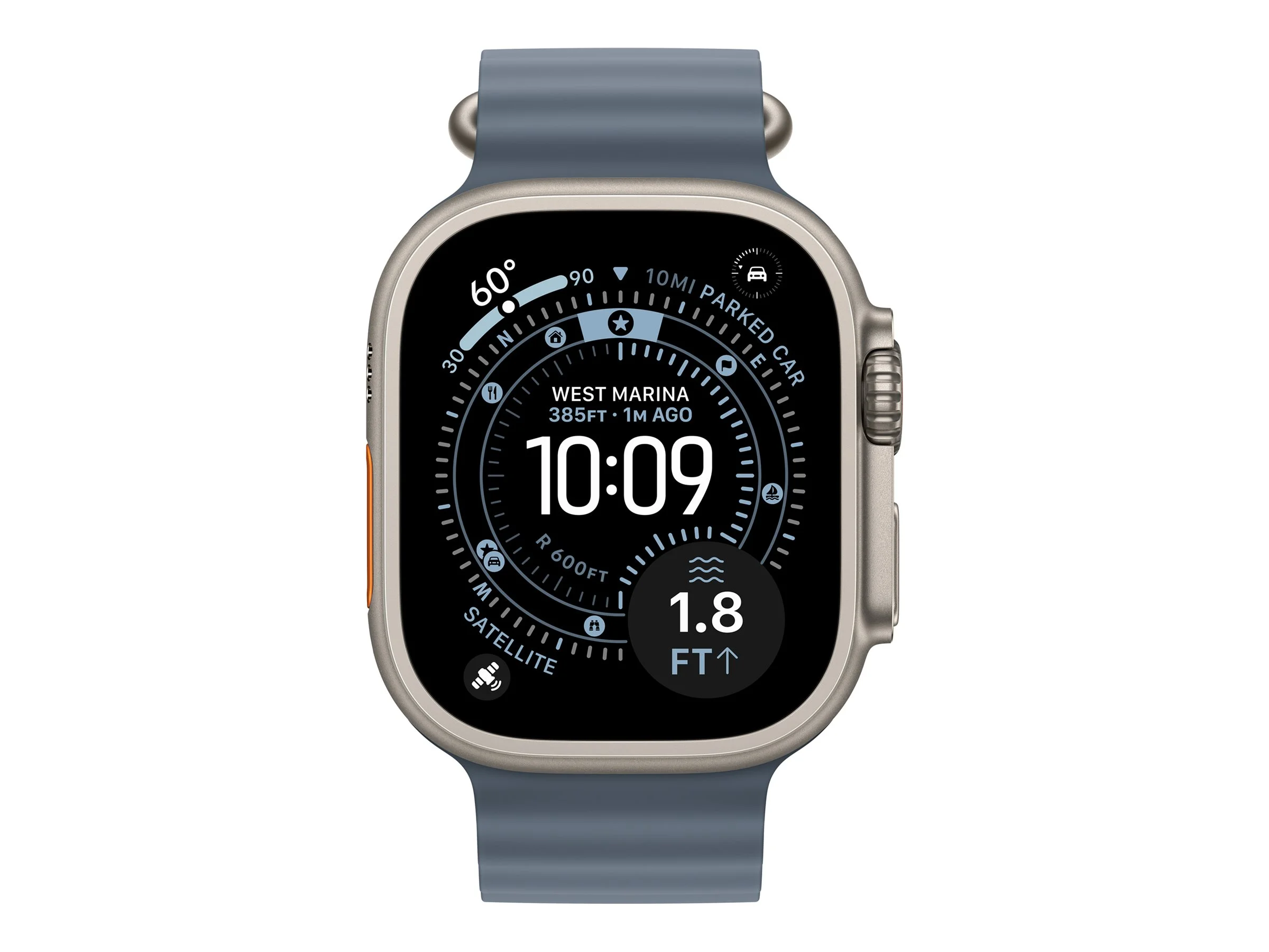 APPLE WATCH 49 ANCHOR BL N TI OB XL