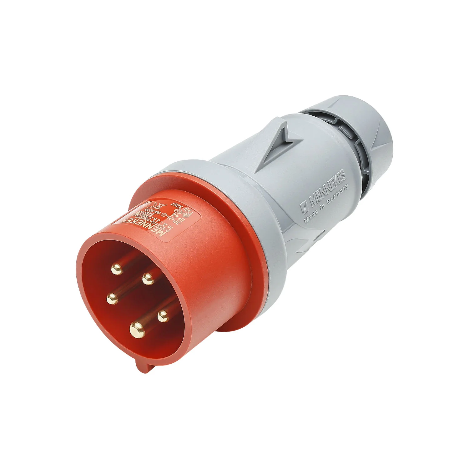 CEE-Kabelstecker 5-pol rot