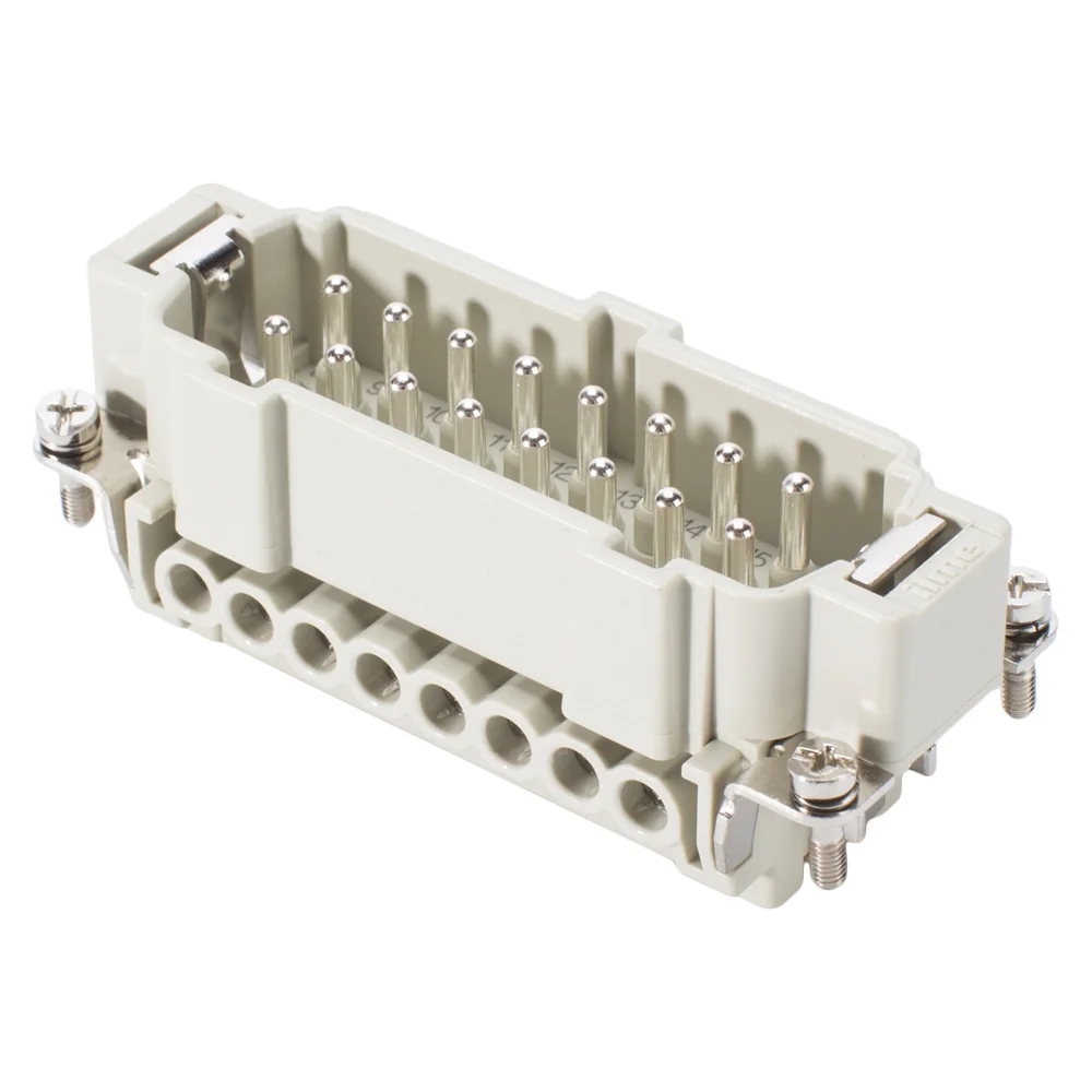 Stifteinsatz 16polig m.Drahtschutz