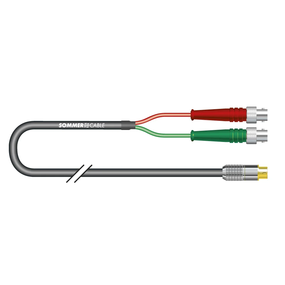 Y/C Videokabel Cinema SV, schwarz,  3,00