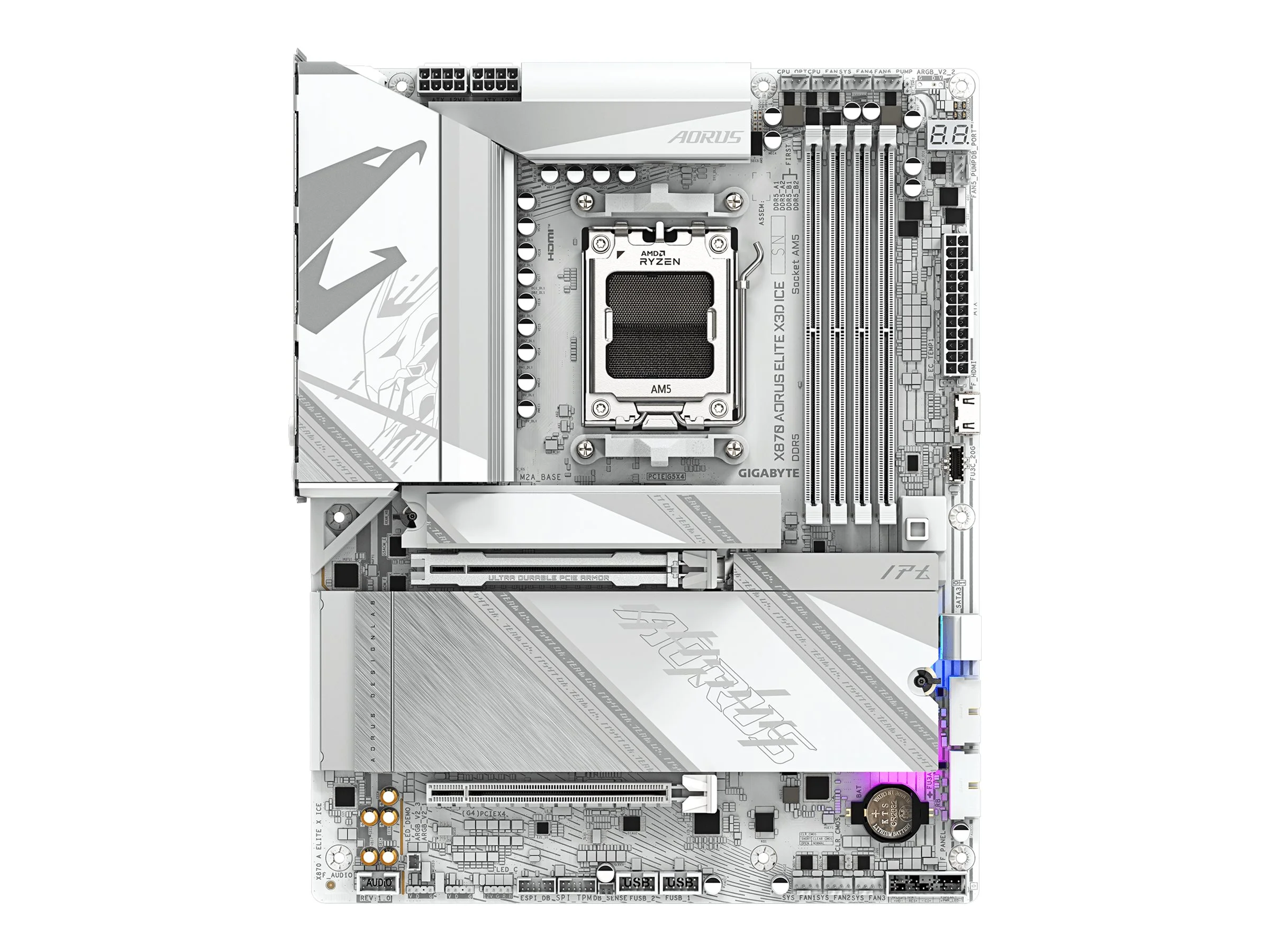 GIGABYTE X870 A ELITE X ICE