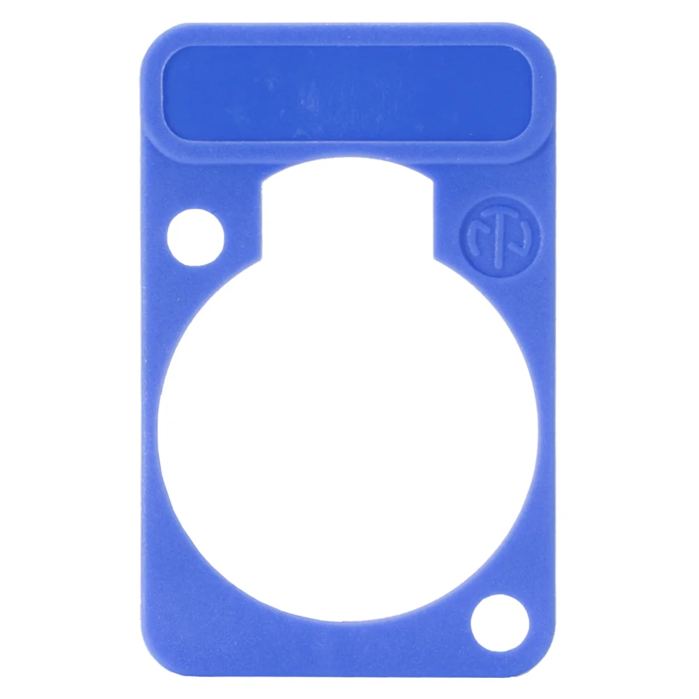 NEUTRIK Beschriftungsschild blau