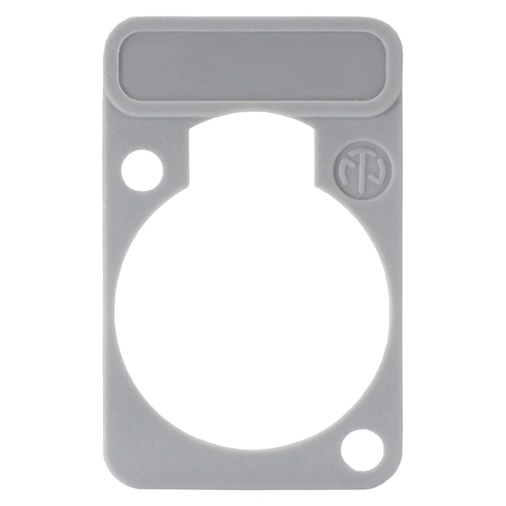 NEUTRIK Beschriftungsschild grau