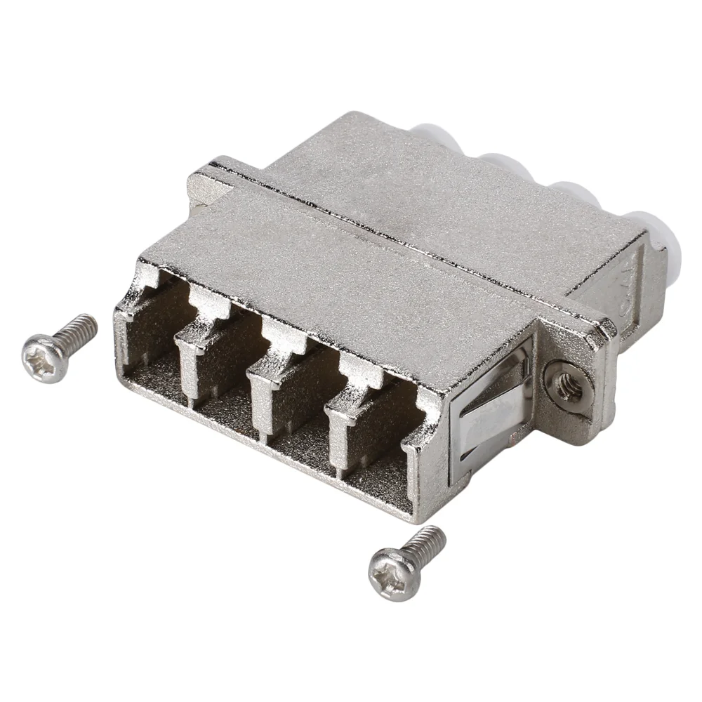 Einbau-Adapter 4xLC-Buchse<>4xLC-Buchse