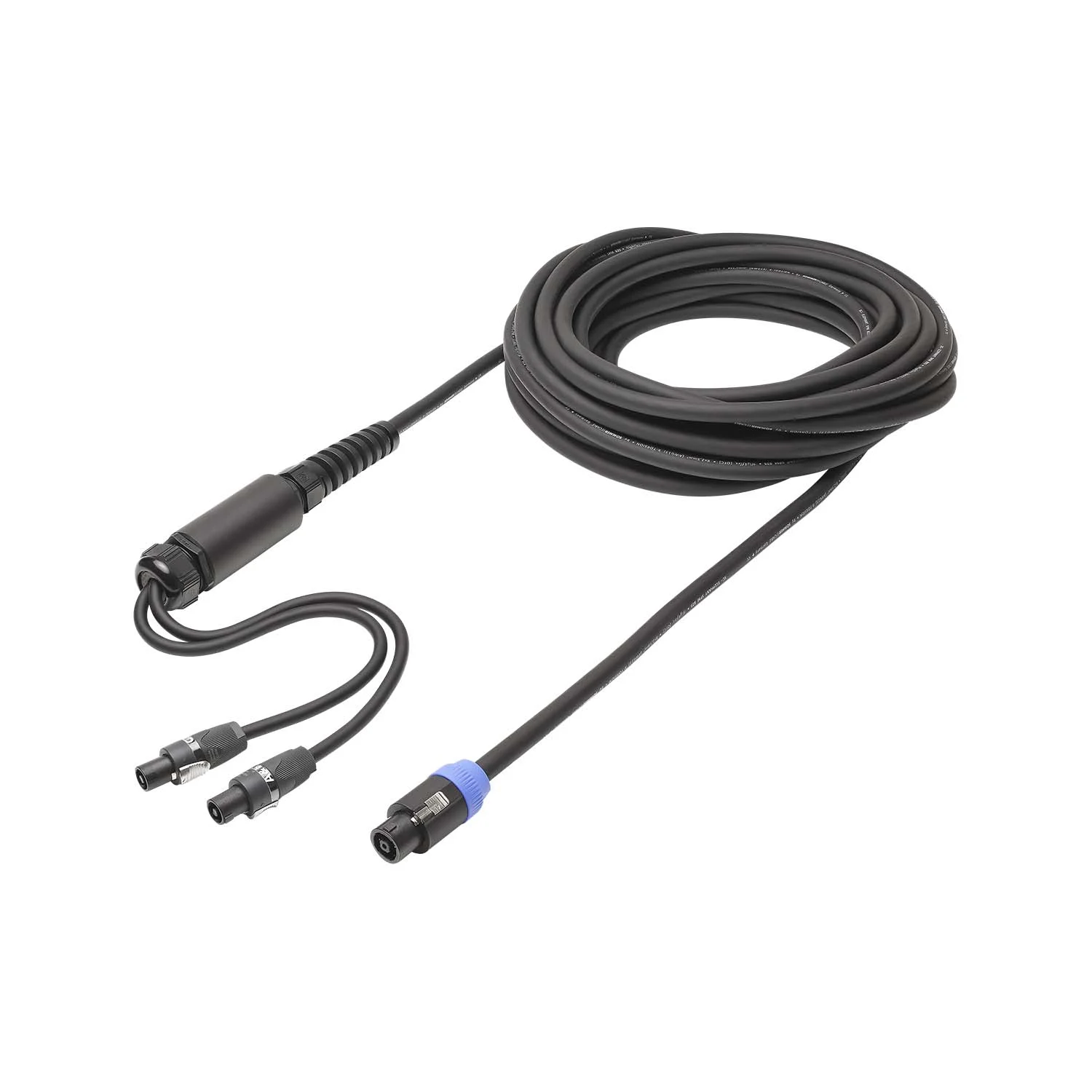 L/S Spleisskabel, schwarz, 10,00m