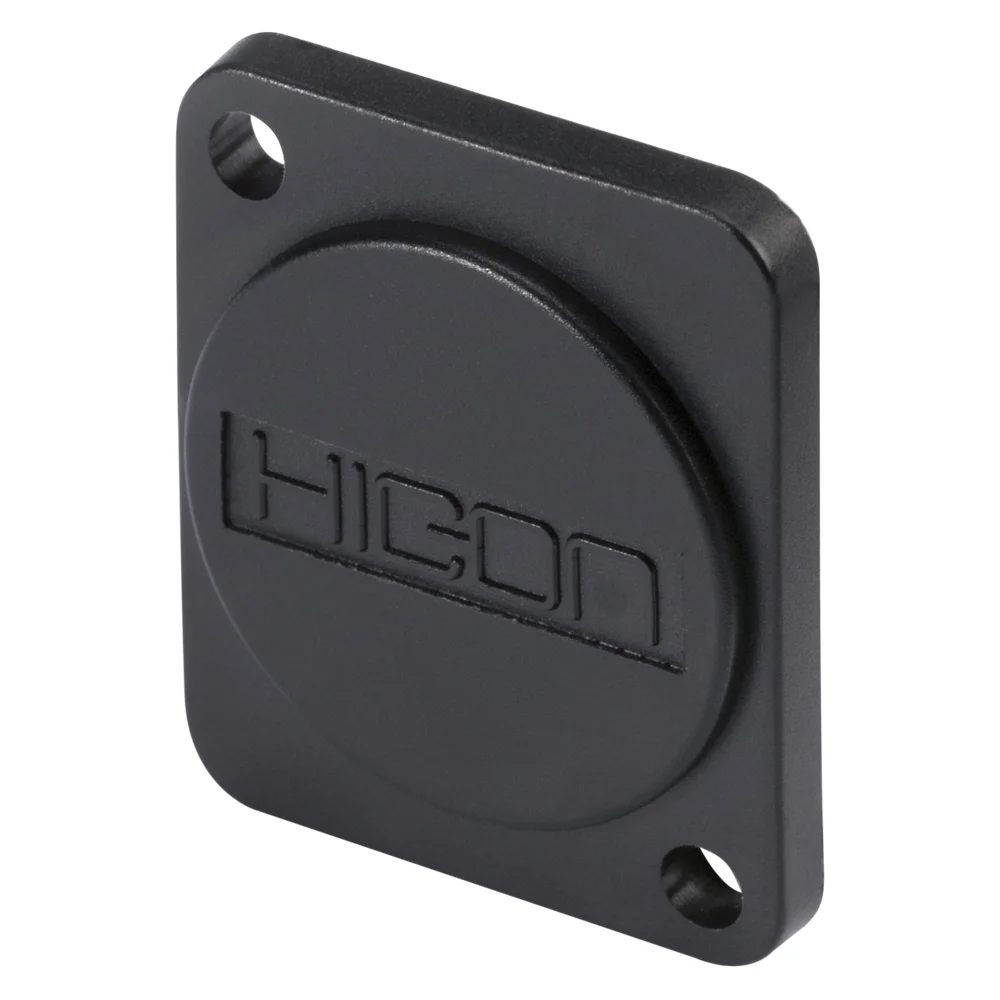 XLR Blinddeckel mit HICON-Logo