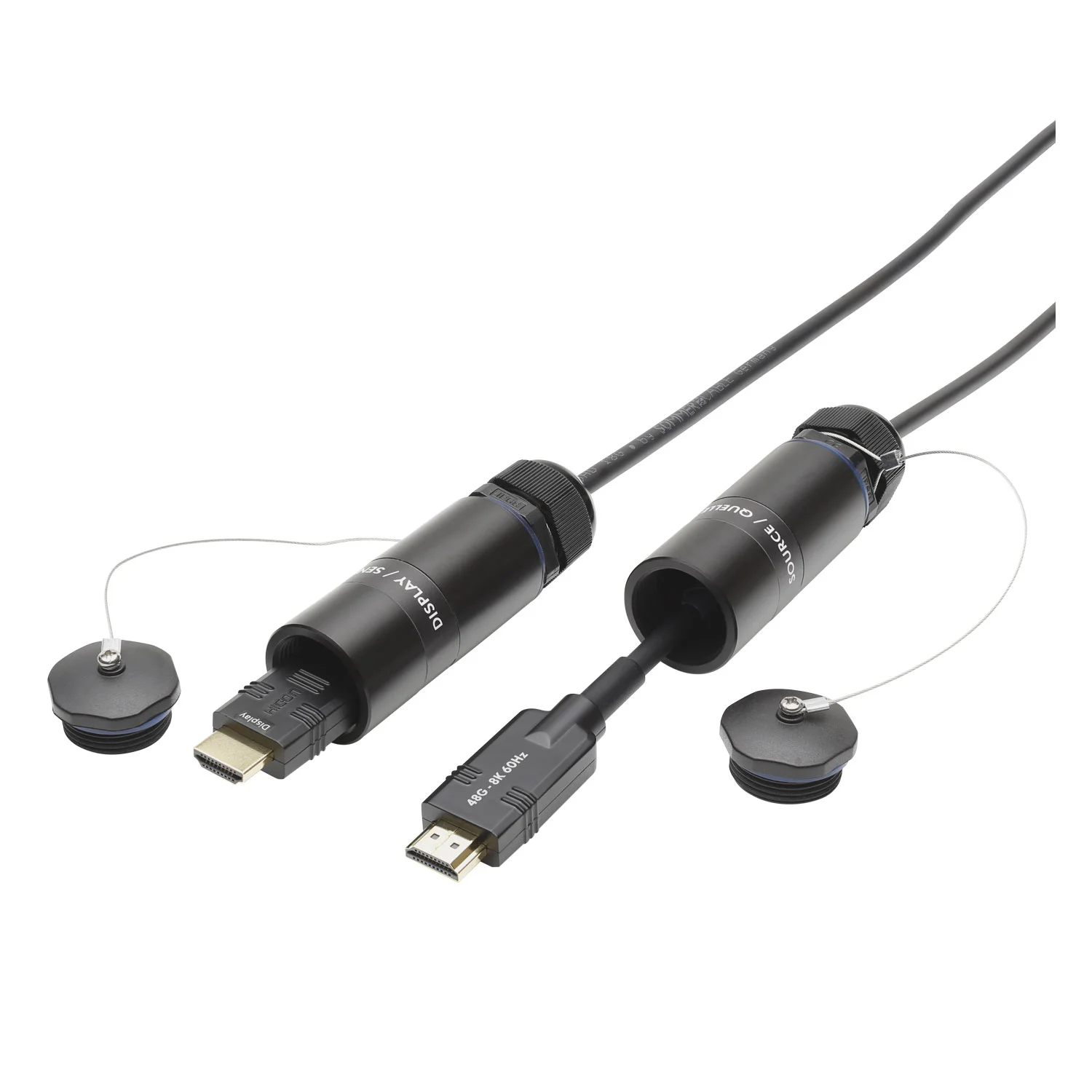 HICON HDMI2.1 AOC-Armored Kabel  50m 48G