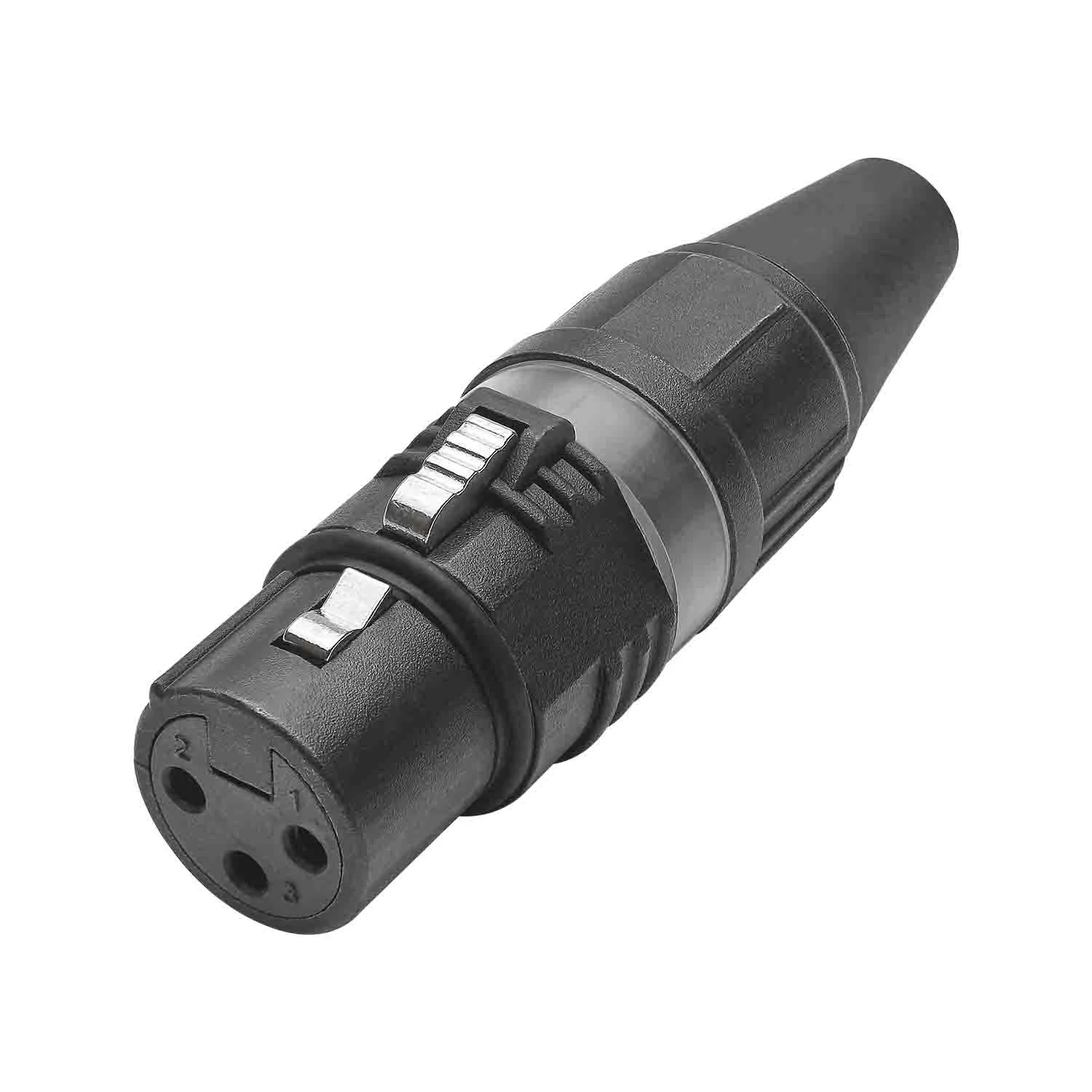 HICON-XLR Kabel-Buchse 3-pol PRO+