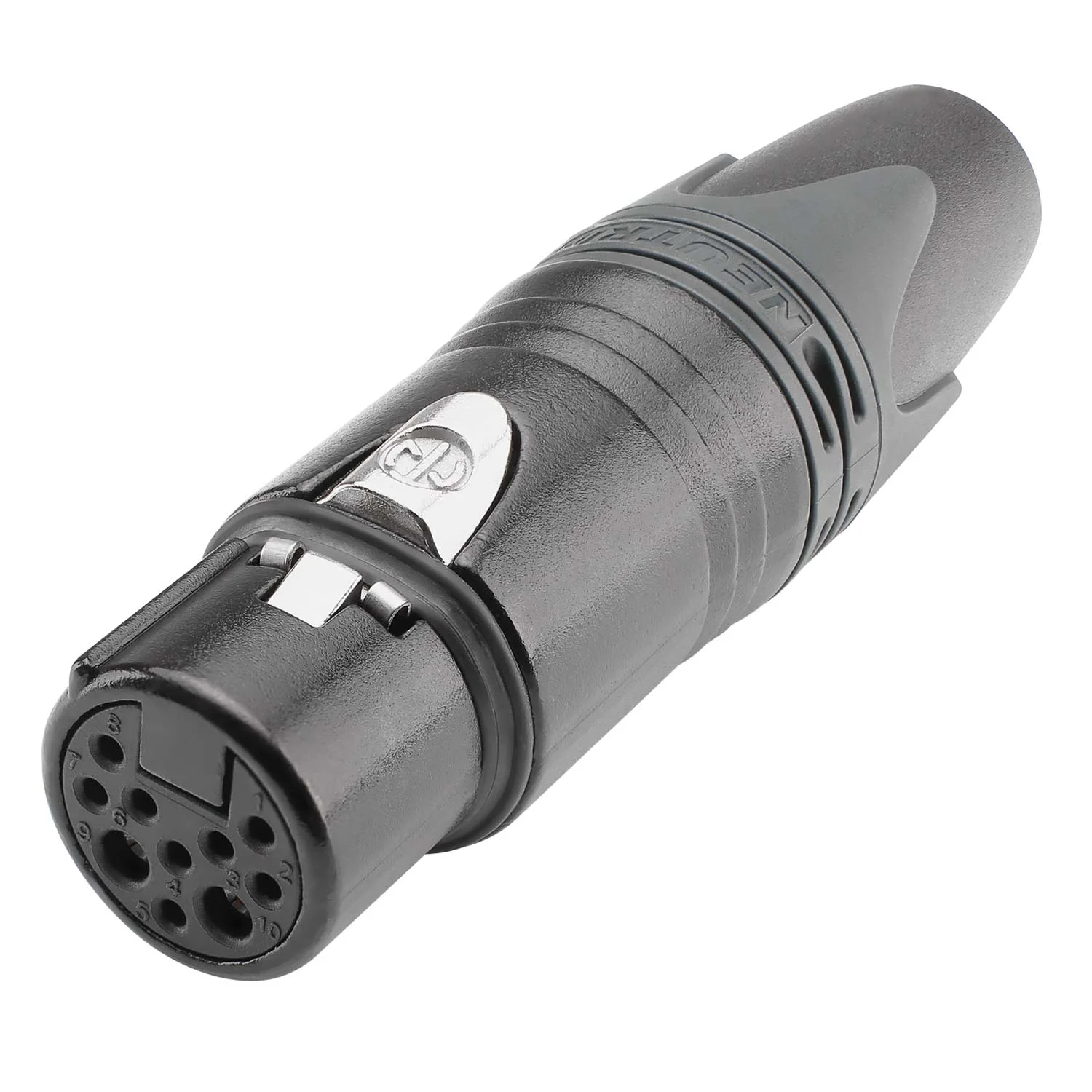 NEUTRIK XLR-Kabelbuchse 10polig, schwarz