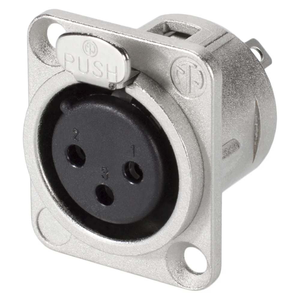 NEUTRIK XLR-Einbaubuchse 3polig,